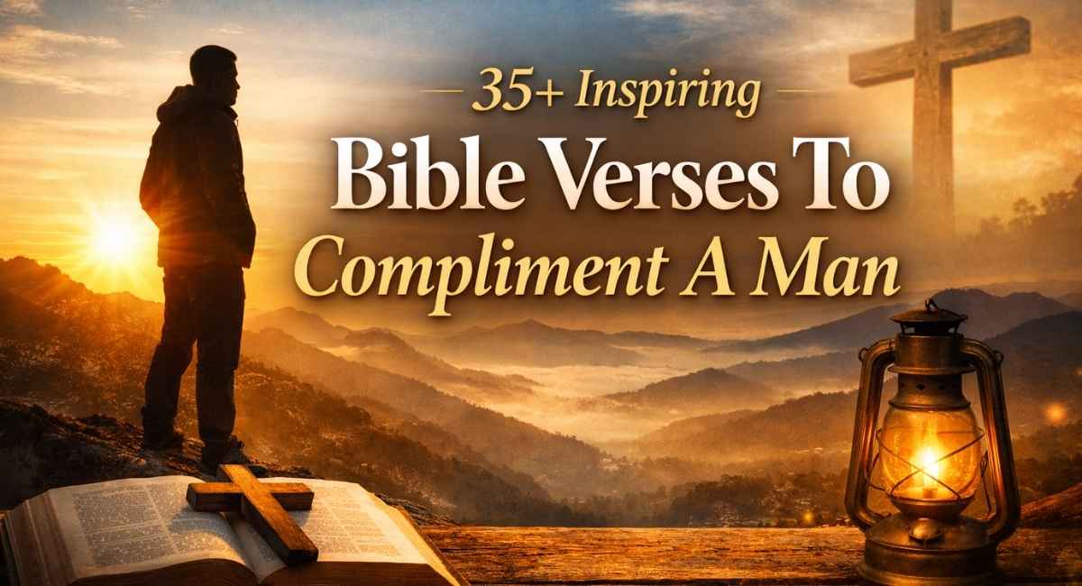 35+ Inspiring Bible Verses To Compliment A Man
