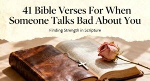 41 Bible Verses For When Someone Talks Bad About You