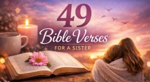 49 bible verses for a sister