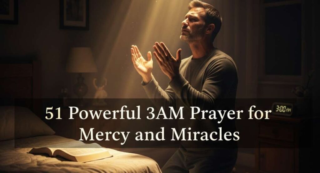 51 Powerful 3am Prayer for Mercy and Miracles