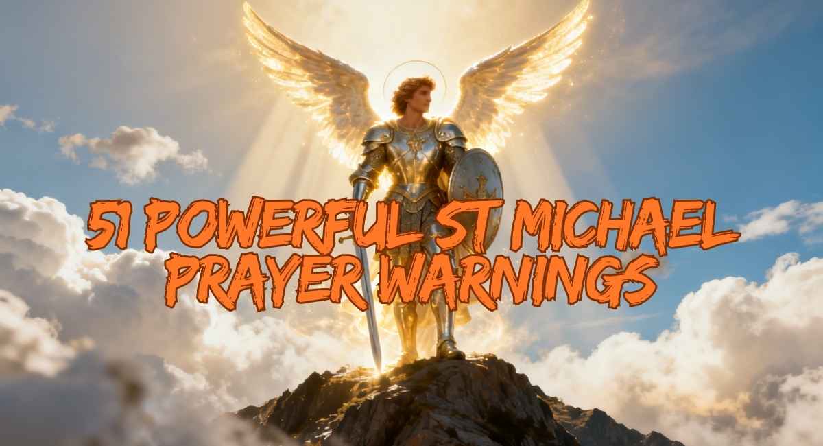 51 Powerful St Michael Prayer Warnings
