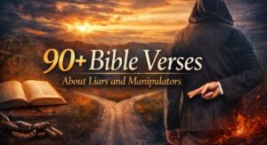 90+ Bible Verses About Liars and Manipulators