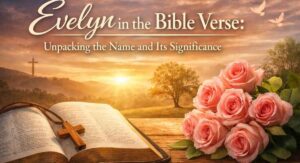 Evelyn in the Bible Verse
