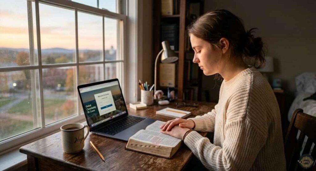 God’s Guidance at the Start of Online Learning