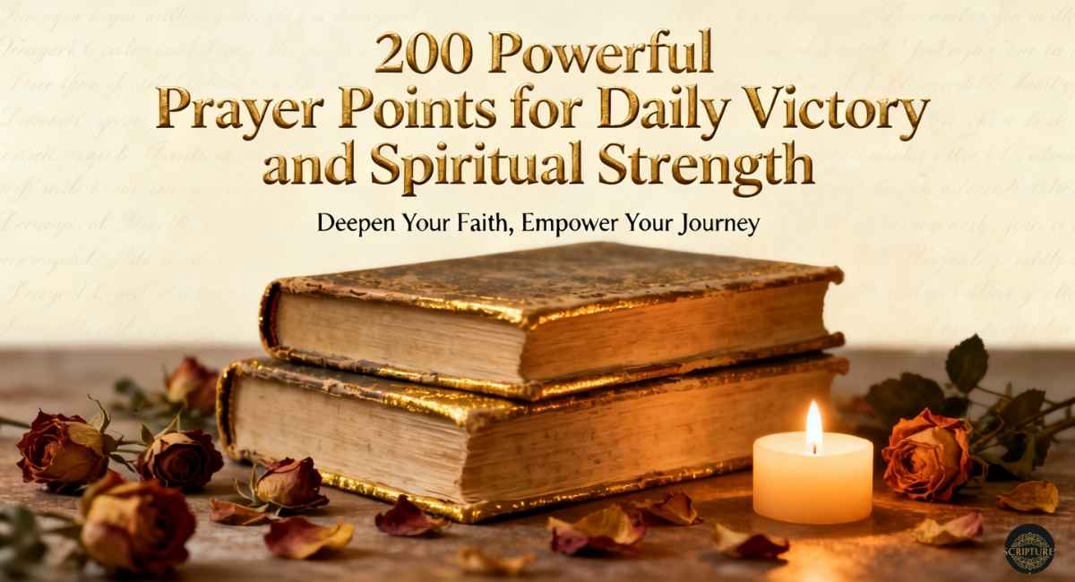 200 Powerful Prayer Points for Daily Victory and Spiritual Strength