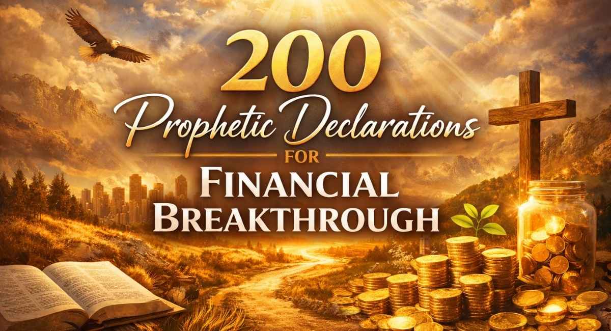 200 Prophetic Declarations for Financial Breakthrough