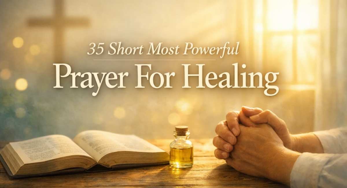 35 Most Powerful Short Prayer For Healing