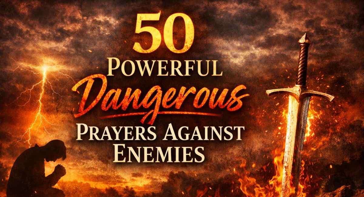 50 Powerful Dangerous Prayers Against Enemies