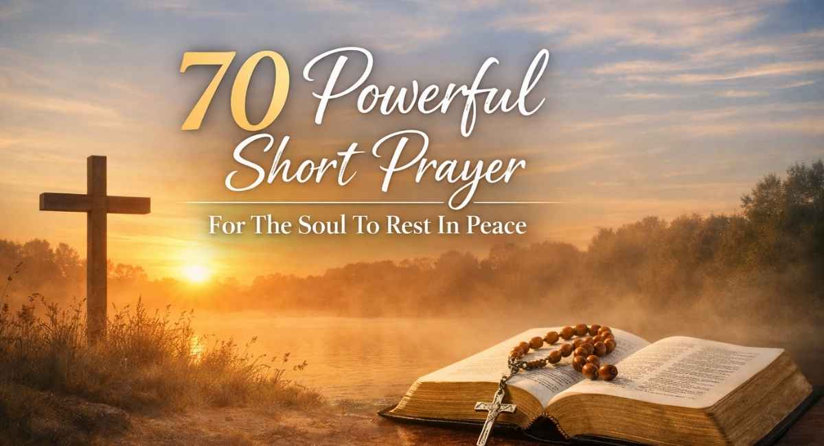 70 Powerful Short Prayer For The Soul To Rest In Peace