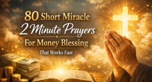 80 Short Miracle 2 Minute Prayers For Money Blessing That Works Fast