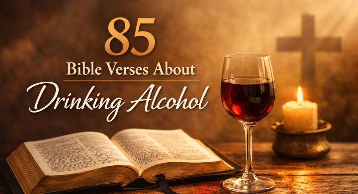 85 Bible Verses About Drinking Alcohol