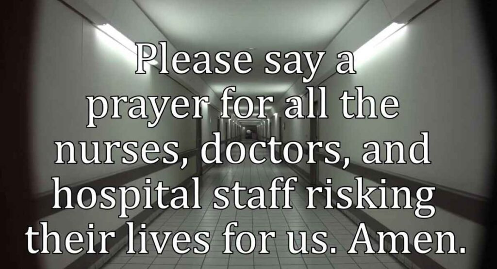 A Prayer for Doctors, Nurses, and Medical Staff