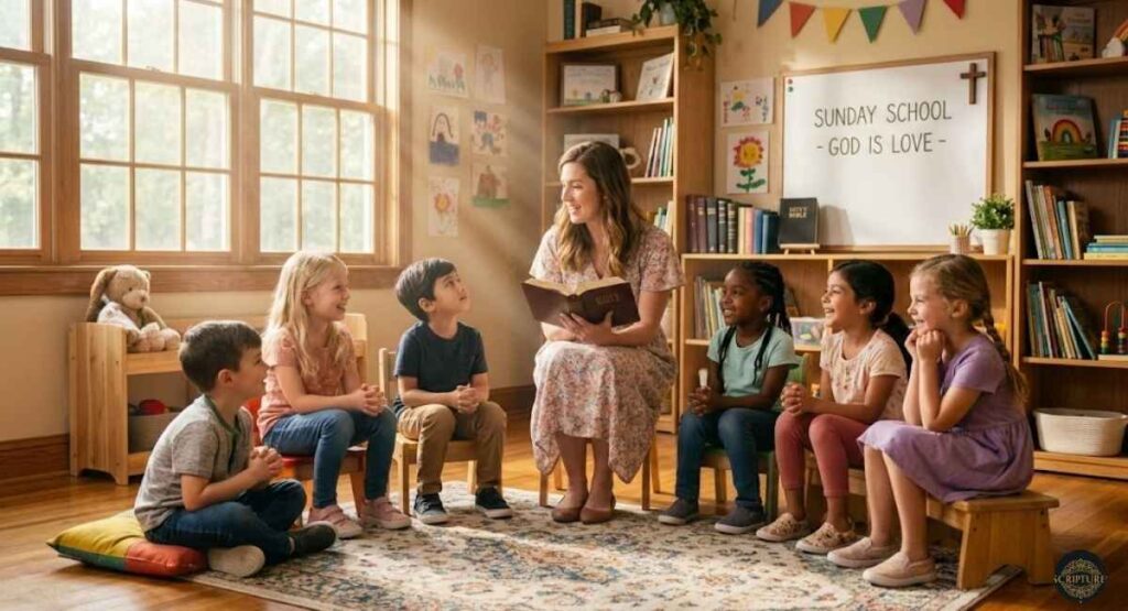 Bible Verse For Sunday School Closing