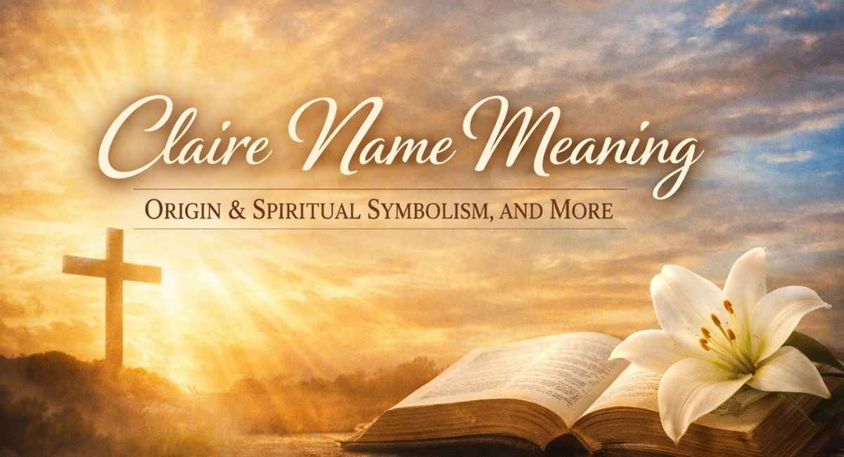 Claire Name Meaning – Origin & Spiritual Symbolism, and More