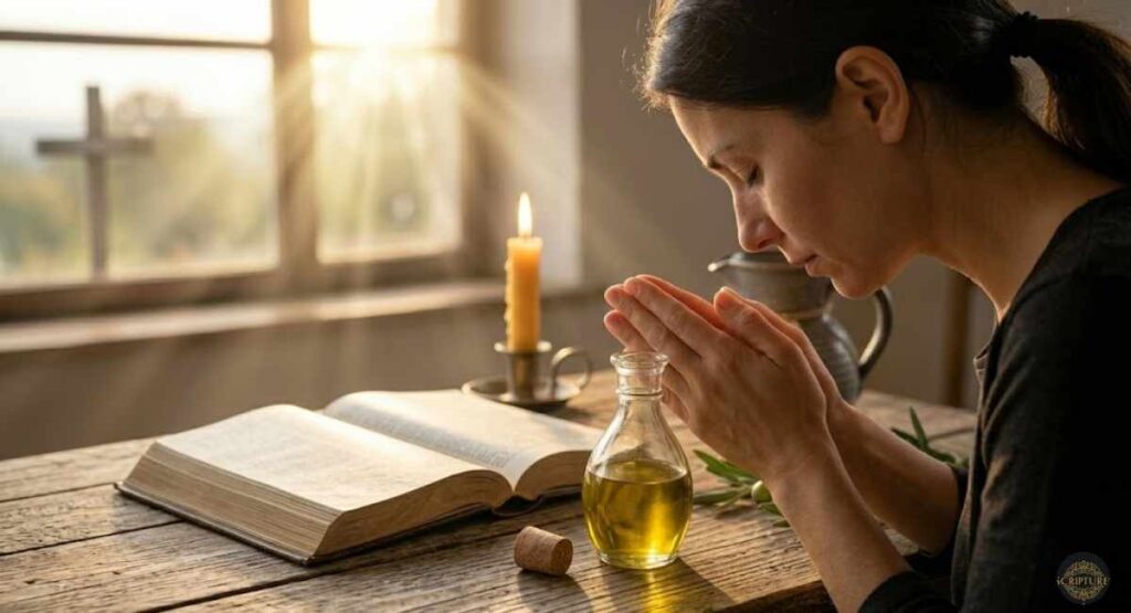How to Pray and Worship Over Your Oil for God’s Presence