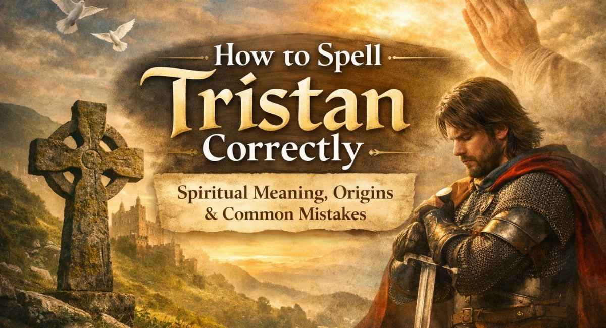 How to Spell Tristan Correctly Spiritual Meaning, Origins & Common Mistakes