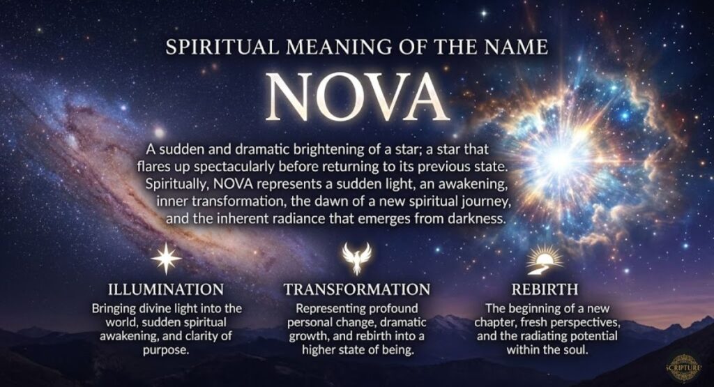 Spiritual Meaning of the Name “Nova”