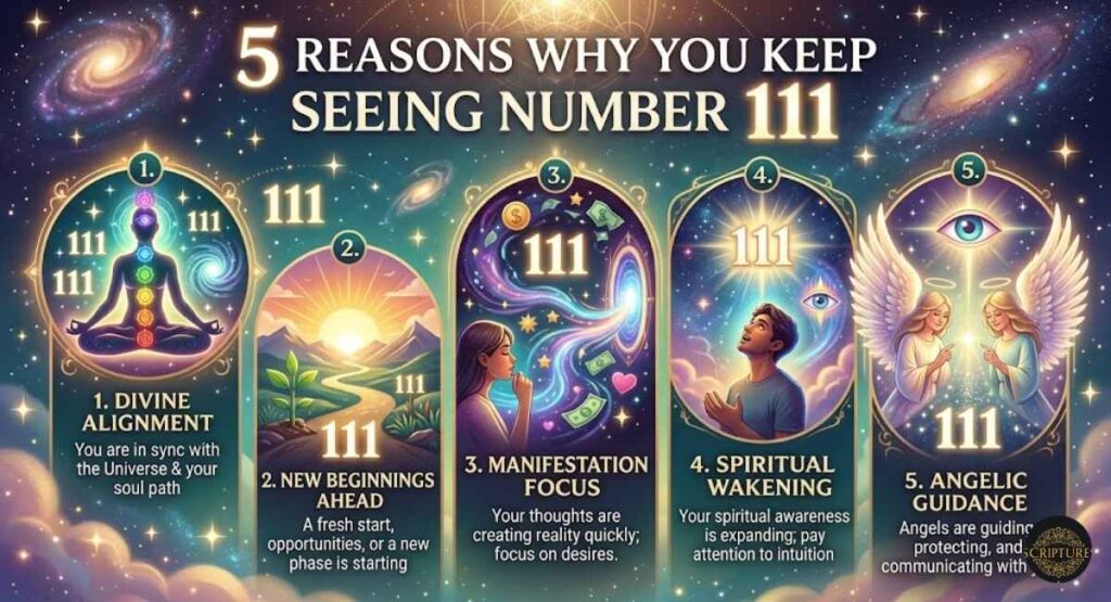 5 Reasons Why You Keep Seeing Number 111