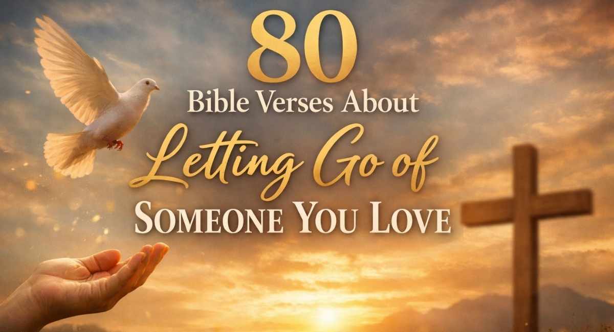 80 Bible Verses About Letting Go of Someone You Love