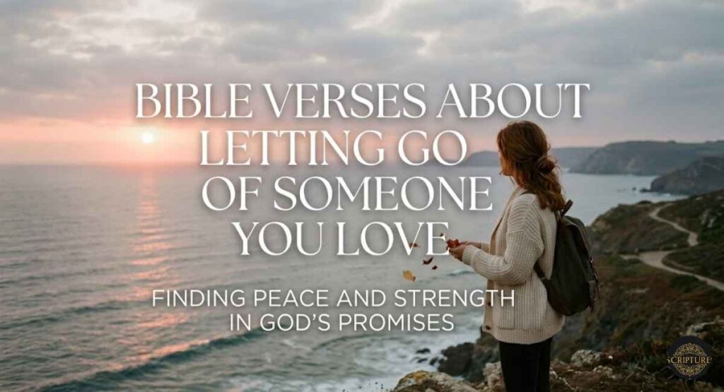Bible Verses About Letting Go of Someone You Love