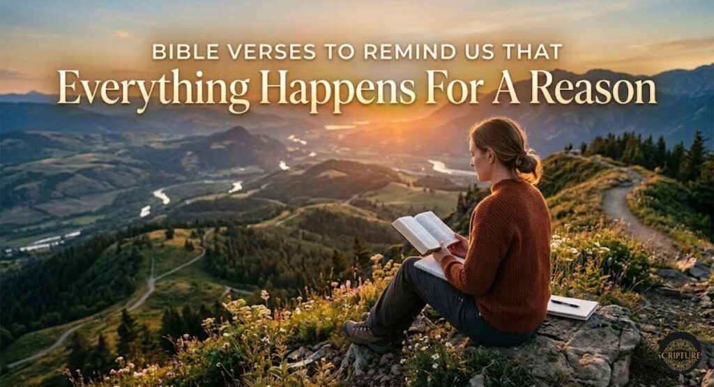 Bible Verses To Remind Us That Everything Happens For A Reason