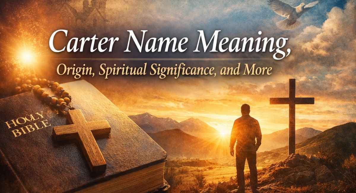 Carter Name Meaning, Origin, Spiritual Significance, and More