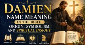 Damien Name Meaning in the Bible: Origin, Symbolism, and Spiritual Insight