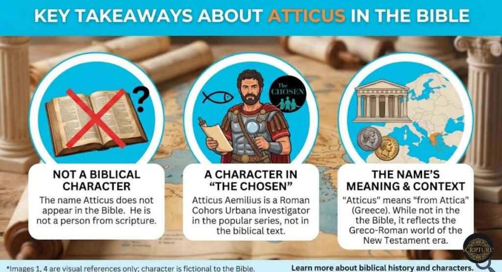 Key Takeaways About Atticus in the Bible