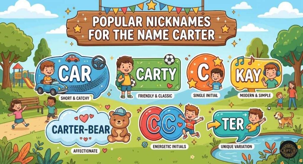 Popular Nicknames for the Name Carter