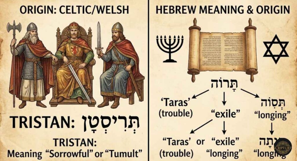 The Hebrew Meaning and Origin of the Name Tristan