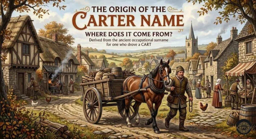The Origin of the Carter Name Where Does It Come From