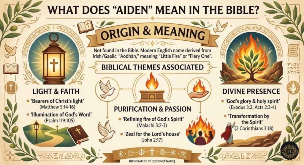 What Does Aiden Mean in the Bible