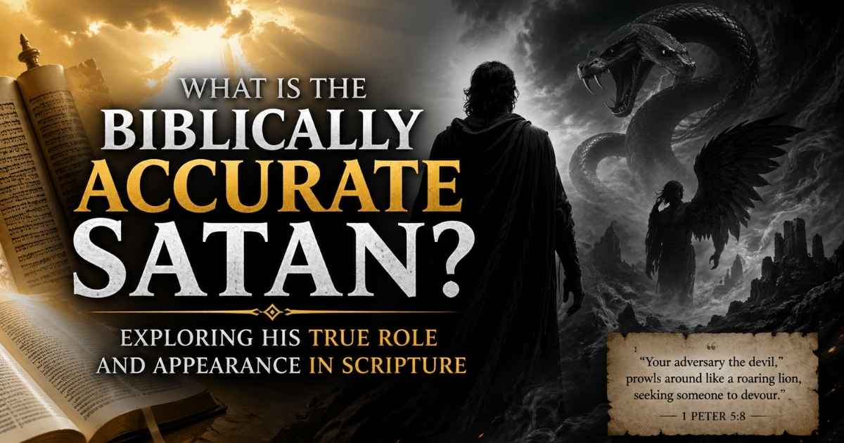 What Is the Biblically Accurate Satan? Exploring His True Role and Appearance in Scripture