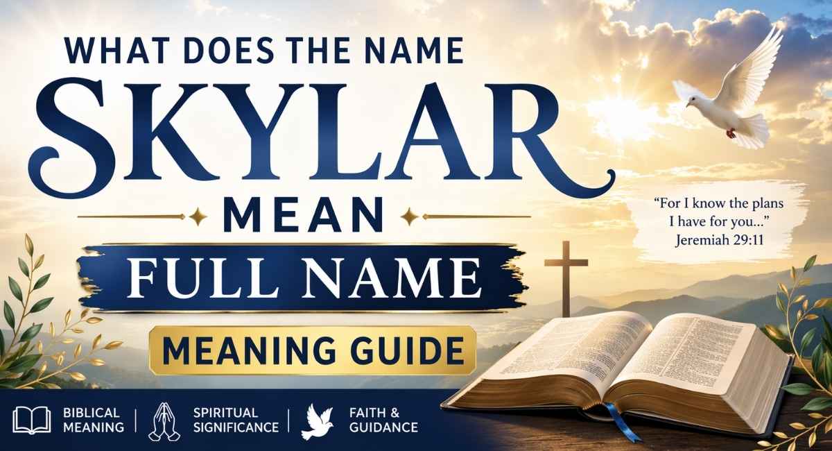 What does the name Skylar mean Full Name Meaning Guide