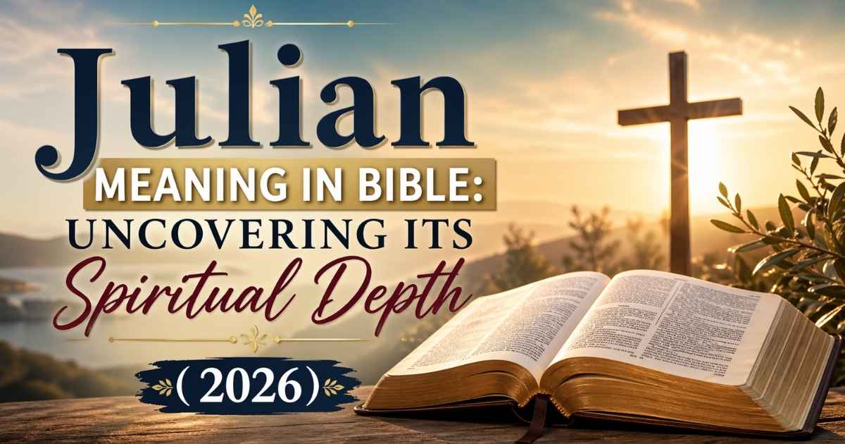 Julian Meaning in Bible: Uncovering Its Spiritual Depth (2026)