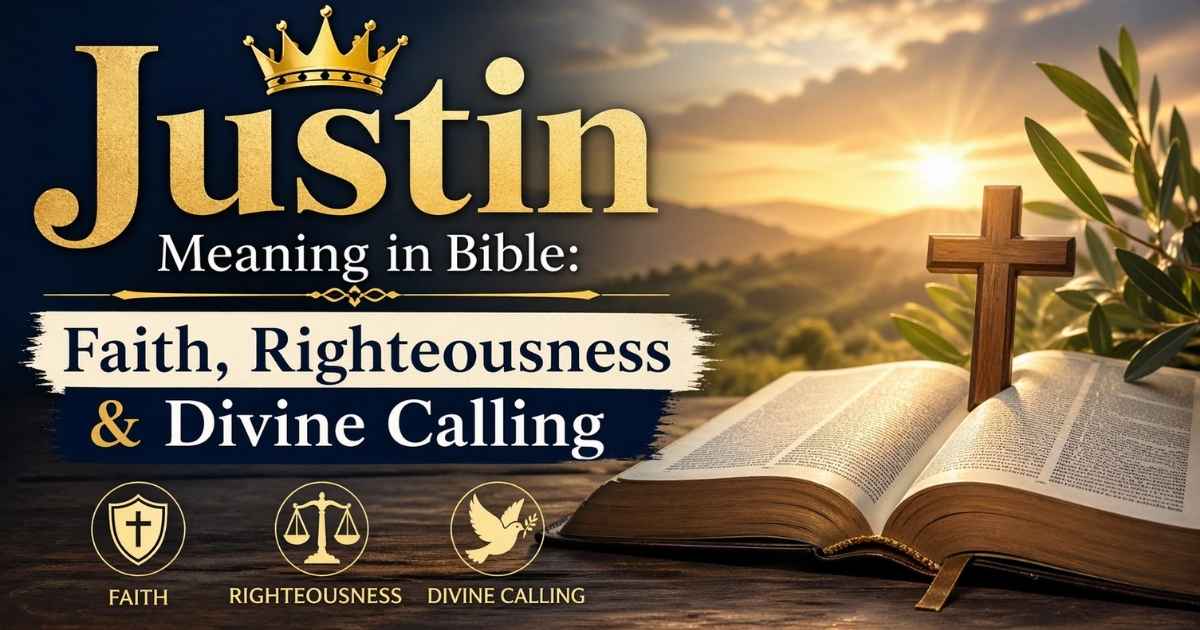 Justin Meaning in Bible:Faith, Righteousness & Divine Calling