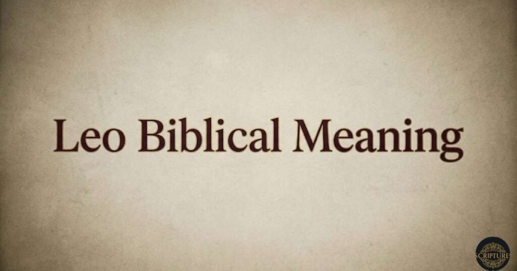 leo-biblical-meaning