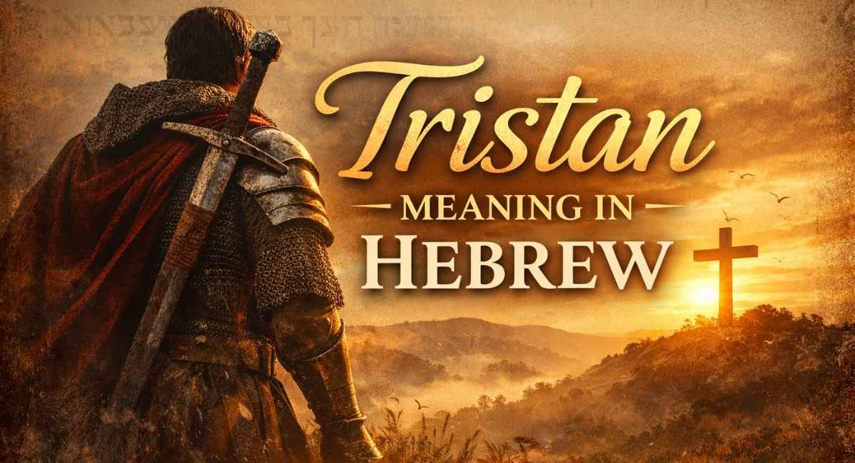 tristan meaning in hebrew