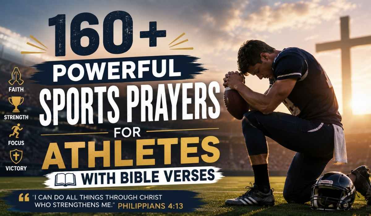 160+ Powerful Sports Prayers for Athletes with Bible Verses