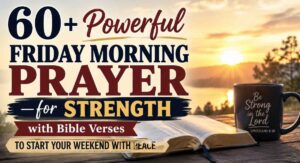 60+ Powerful Friday Morning Prayer for Strength with Bible Verses