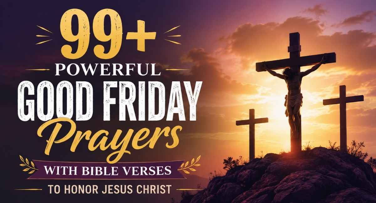 99+ Powerful Good Friday Prayers with Bible Verses