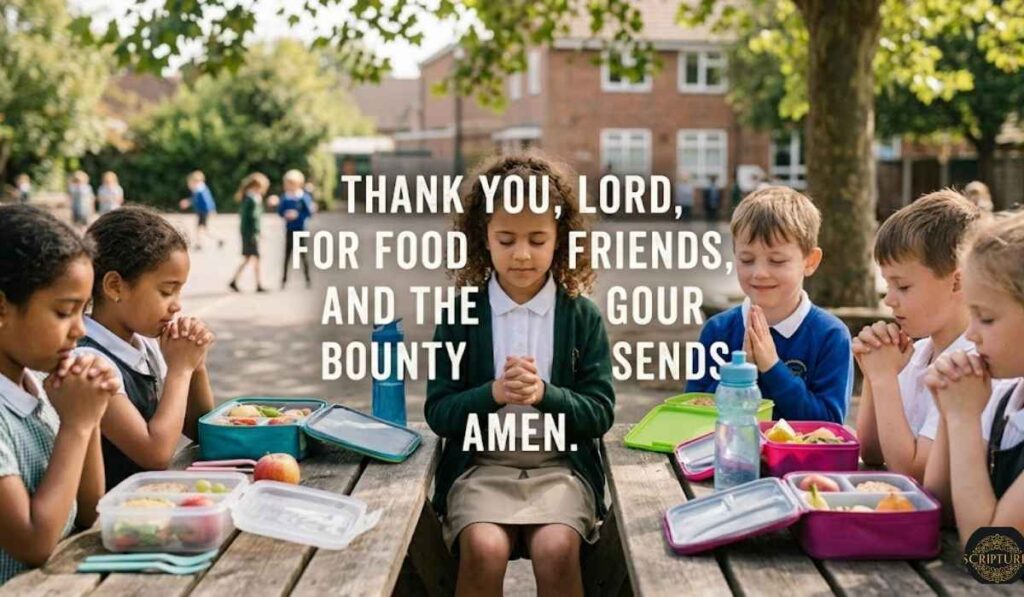 prayer-before-lunch-at-school