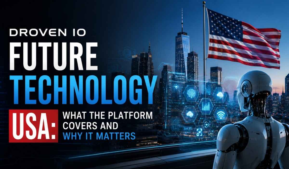Droven IO Future Technology USA: What the Platform Covers and Why It Matters