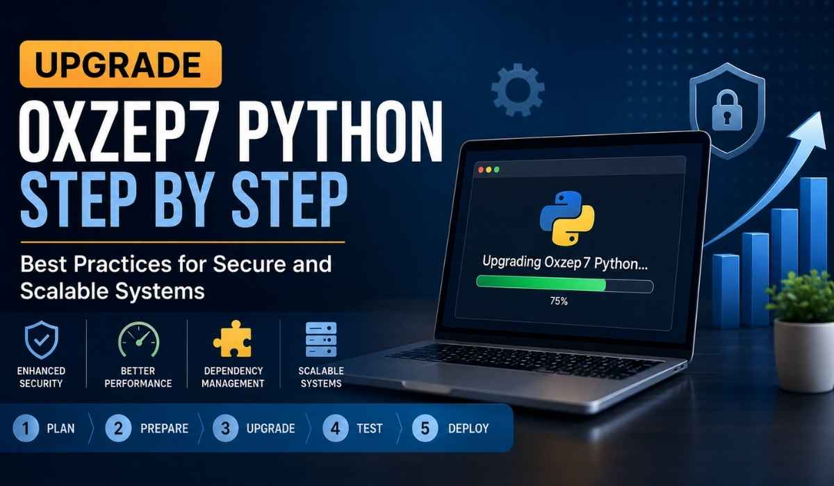 Upgrade Oxzep7 Python Step by Step: Best Practices for Secure and Scalable Systems