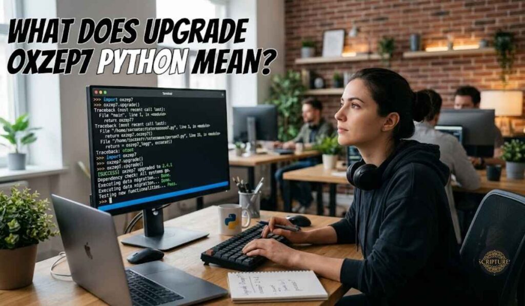 what-does-upgrade-oxzep7-python-mean