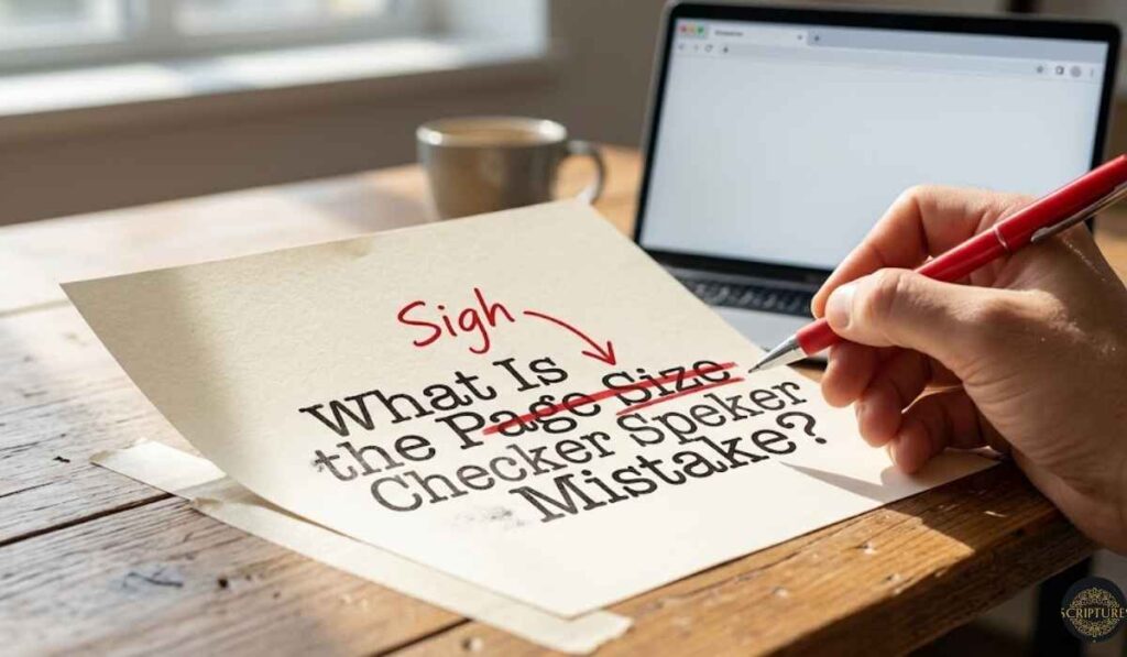 what-is-the-page-size-checker-spell-mistake