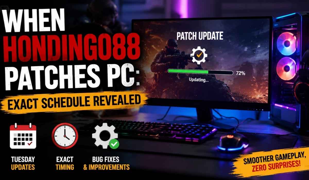 When Hondingo88 Patches PC: Exact Schedule Revealed