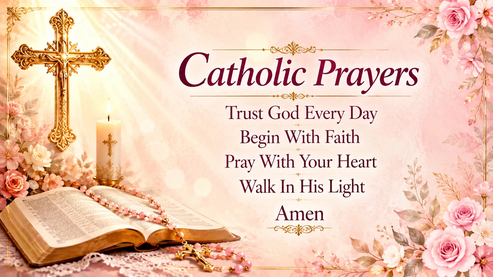 150+ Catholic Prayers for Every Moment of Your Day