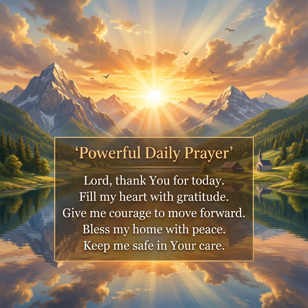 130+ Powerful Daily Prayers That Bring Comfort, Hope, and Strength