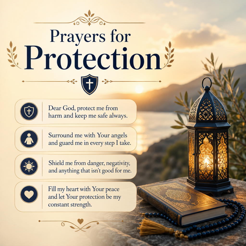 70+ Prayers for Protection Powerful Blessings for Safety, Peace, and Strength